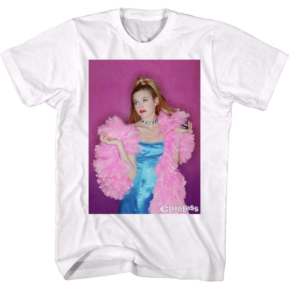 Cher Horowitz Clueless T-shirt 9S Movie Character Fashion Quote Graphic Tee